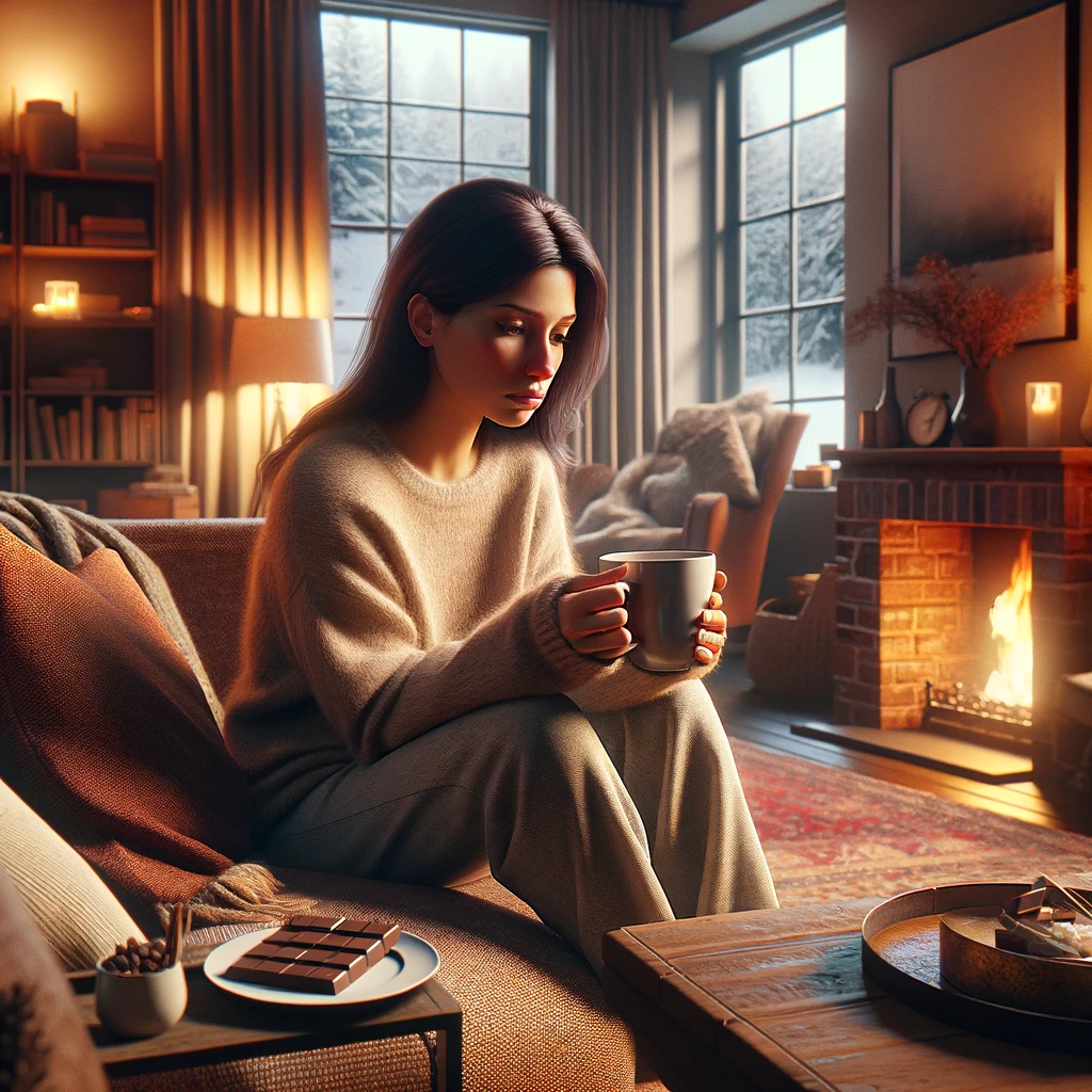 Девушка в стрессе